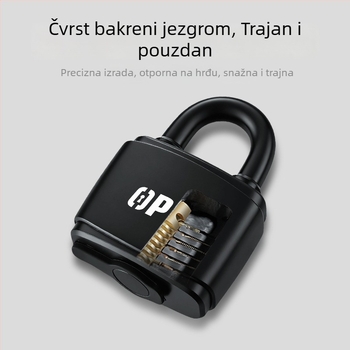 Bwqc-n1 Brava s vodootpornim kućištem — direktno otvaranje, PVC-željezo-meden konstrukcija, za ormariće, vrata prostorija i skladišta, ovlaštena privatna marka