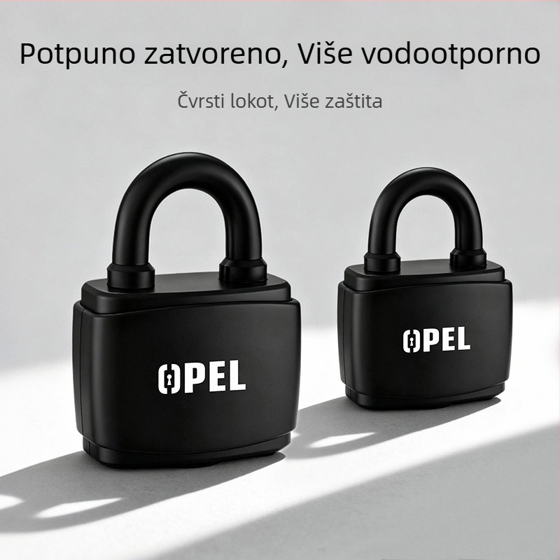 Bwqc-n1 Brava s vodootpornim kućištem — direktno otvaranje, PVC-željezo-meden konstrukcija, za ormariće, vrata prostorija i skladišta, ovlaštena privatna marka