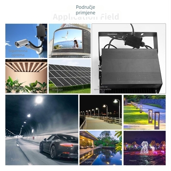 Vanjska vodootporna LED kutija za razdjelnik, 1 ulaz, 2 izlaza, plastično kućište, model EW-M2068(S)-3T