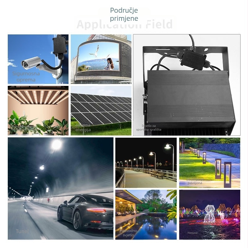 Vanjska vodootporna LED kutija za razdjelnik, 1 ulaz, 2 izlaza, plastično kućište, model EW-M2068(S)-3T