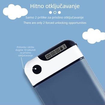 Kućna vremenska brava za mobitel za samodisciplinu (Model: 1; Materijal: Plastika; Stil: Moderna jednostavnost)