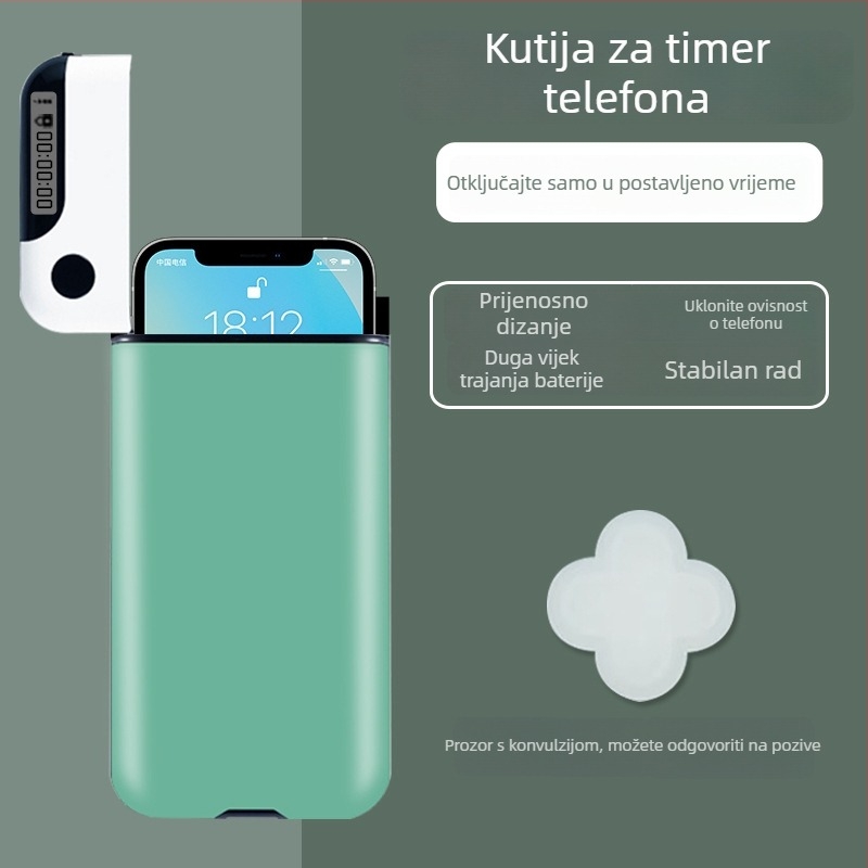 Kućna vremenska brava za mobitel za samodisciplinu (Model: 1; Materijal: Plastika; Stil: Moderna jednostavnost)
