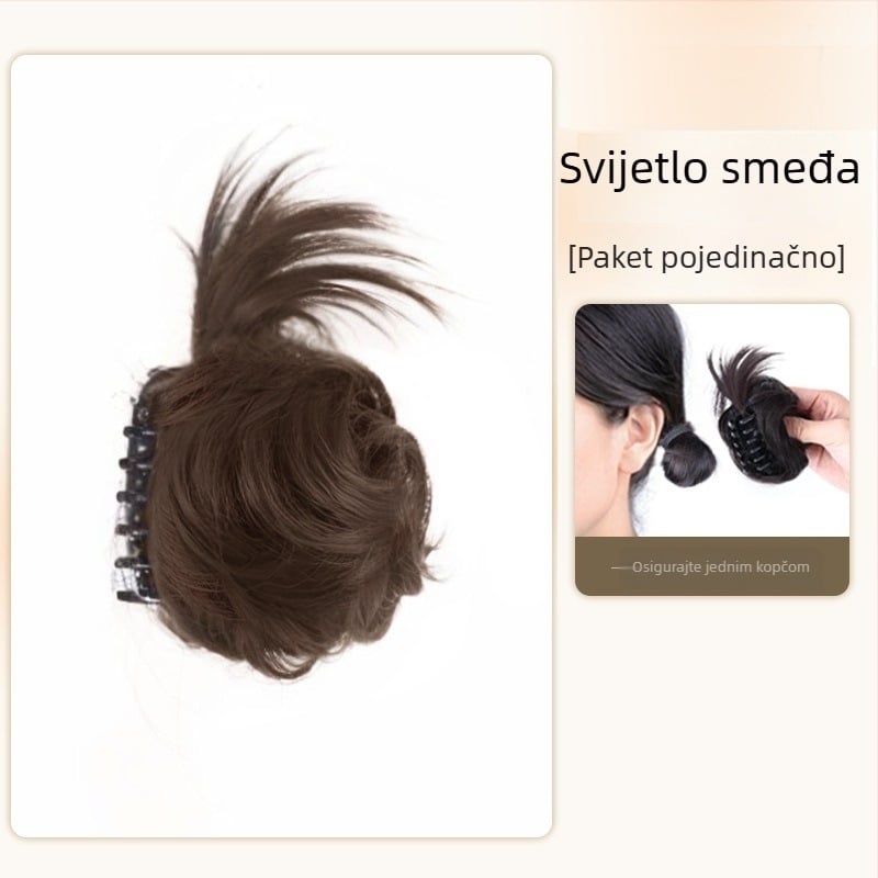 Ponytail perika za žene, vlakna otporna na temperaturu, model Hair Package, mehanizam s klipom