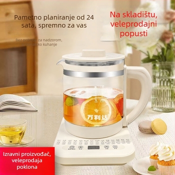 Malida Višenamjenski stakleni dekocionik, Dx-818, 1.5–2 L, 220 V, 500–1000 W, elektronički termostat, upravljanje mikroprocesorom