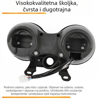 Integrirani instrument klaster s prikazom napajanja 48V/60V/72V, plast + metal, kompatibilan s Jinpeng Zongshen, Mogelon