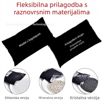 Vrećica silikagela za dehumidifikaciju s indikatorom promjene boje, 400 g, 20 vrećica po kutiji, može se dodati miris, za auto i dom