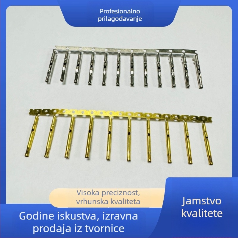 Latunski medicinski terminalni elektronički konektor – visoka vodljivost, vodootporan dizajn, HS marka, dopuštene privatne marke
