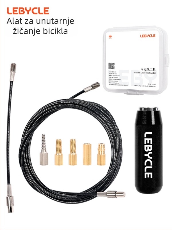 Alat za unutarnje vođenje žica bicikla — aluminijska legura, prilagodljiv, Lebycle marka