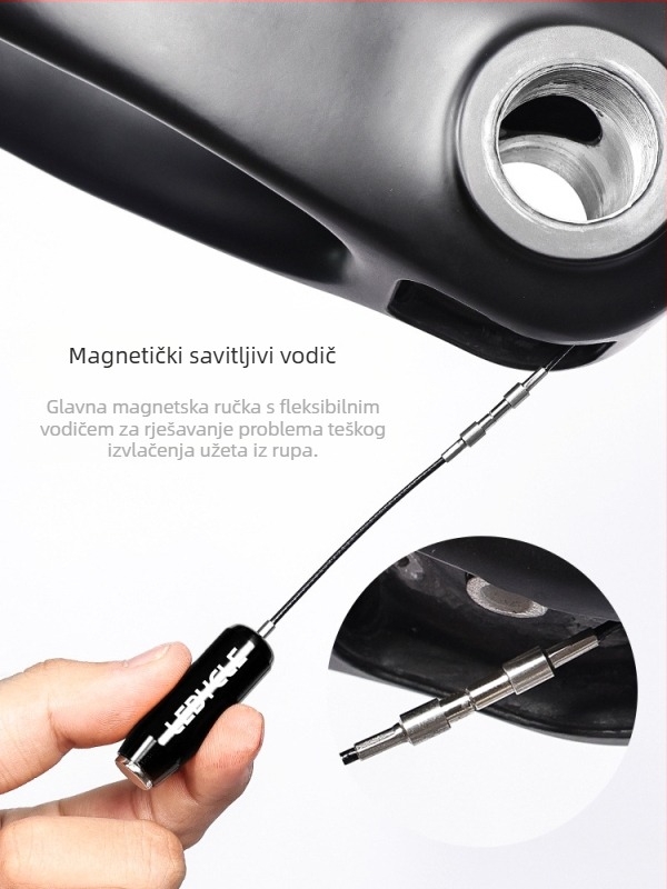 Alat za unutarnje vođenje žica bicikla — aluminijska legura, prilagodljiv, Lebycle marka