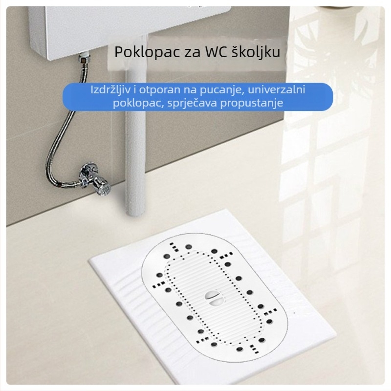 Xin Leon Zadebljana ABS Sjedalica za Squat Toaletu, Protiv Mirisa