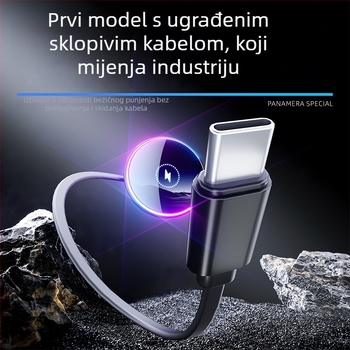 Magnetski bežični držač za telefon u autu s 15W napajanjem, pričvršćivanje na ventilacijski otvor (snap-on)
