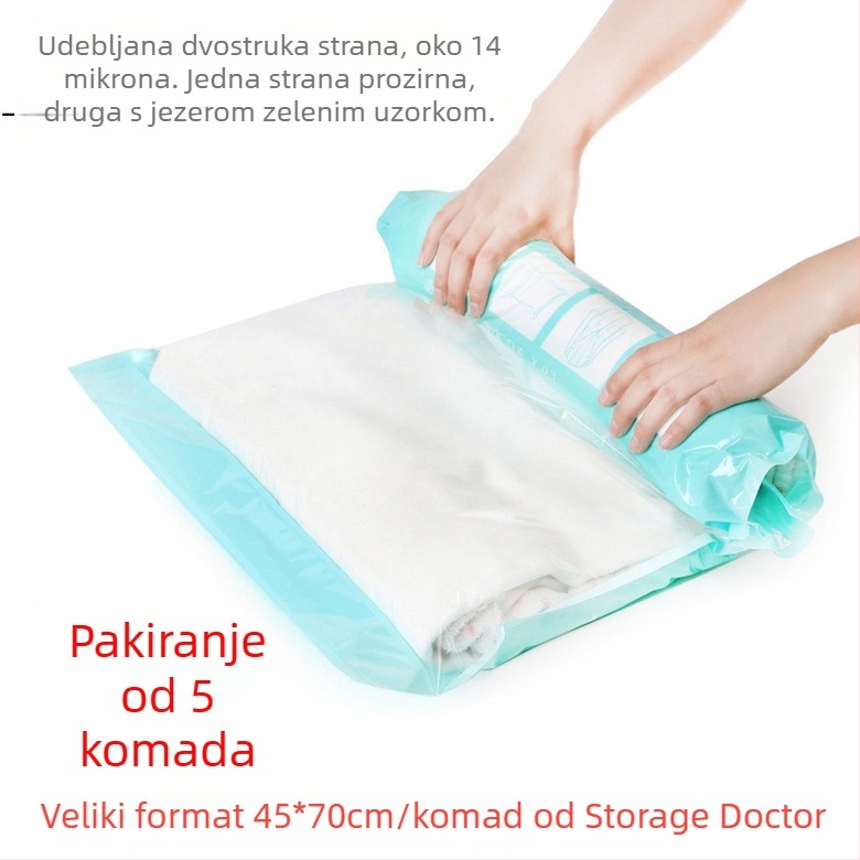 Set od 6 Roll-Up vaku torbi za pohranu — PA + PE materijal, vodootporno