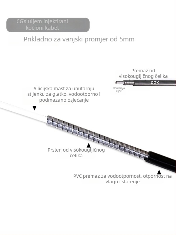 Cijev linije s uljem za kočne i prijenos za planinske i gradske bicikle, metal, Lebycle/Lebaike brend, prilagodljiva, neutralna, nije uvezeno