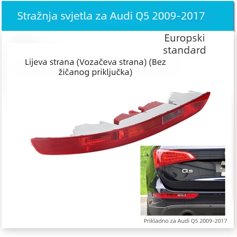 CZPINCHEN Zadnja svjetla za Audi Q5 (2009-2021) - PC materijal, modeli 8R0945095/8R0945096