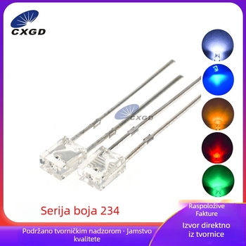 LED perle 234 – 20 mA, 1.8–2.2 V, 0.06 W, kut zračenja 45°, CRI 90+