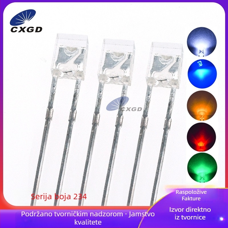 LED perle 234 – 20 mA, 1.8–2.2 V, 0.06 W, kut zračenja 45°, CRI 90+