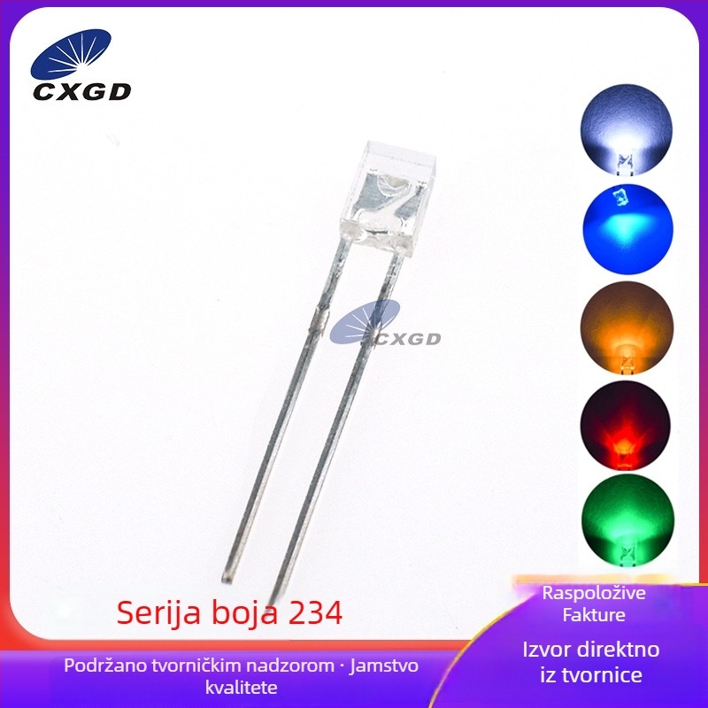 LED perle 234 – 20 mA, 1.8–2.2 V, 0.06 W, kut zračenja 45°, CRI 90+