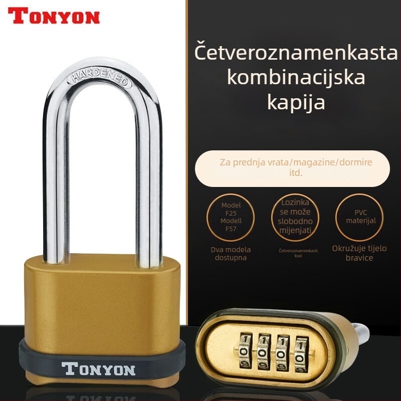 4-rotna kombinirana lakat za domove i vanjsku upotrebu – bakreno tijelo, model K25008