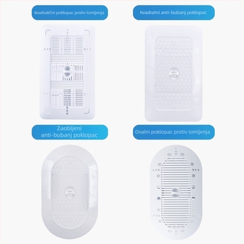 Poklop za klozet tip klek — PP materijal, marka excellent, bez spremnika vode, moderan minimalistički stil
