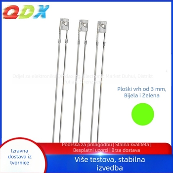 LED s plosnom glavom, izravno priključivanje, San’an čip, 1.8–2.2 V, 20 mA