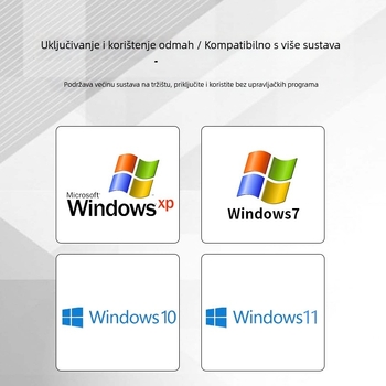 ZY-T304 USB bežični RFID čitač za pristup, dvostruka frekvencija (125 kHz + 13,56 MHz), ID/IC kartice, domet čitanja 2-5 cm, vrijeme čitanja 0,2 s