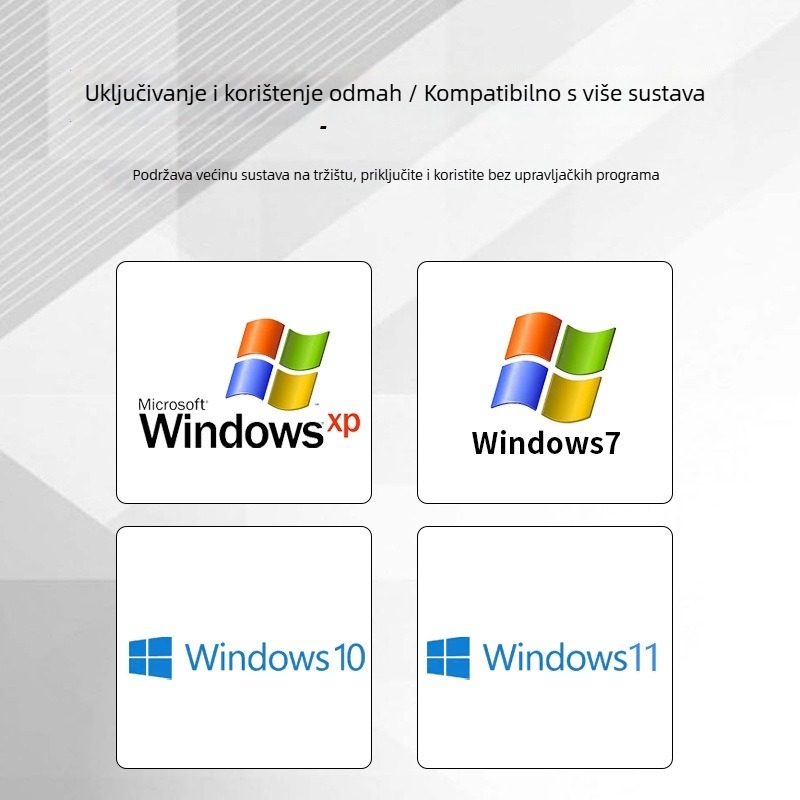 ZY-T304 USB bežični RFID čitač za pristup, dvostruka frekvencija (125 kHz + 13,56 MHz), ID/IC kartice, domet čitanja 2-5 cm, vrijeme čitanja 0,2 s