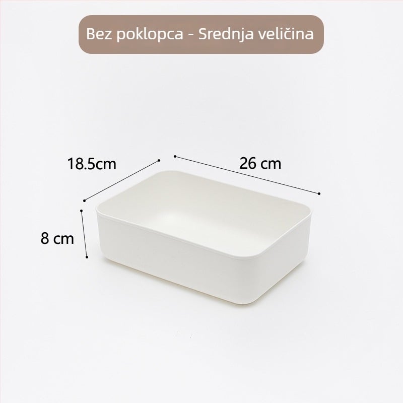 Kutija za pohranu za kućnu organizaciju | PP materijal | koš za pohranu | svestrano za različite predmete