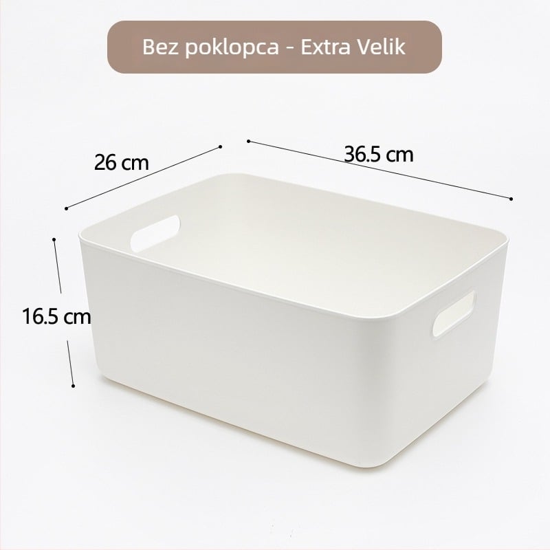 Kutija za pohranu za kućnu organizaciju | PP materijal | koš za pohranu | svestrano za različite predmete