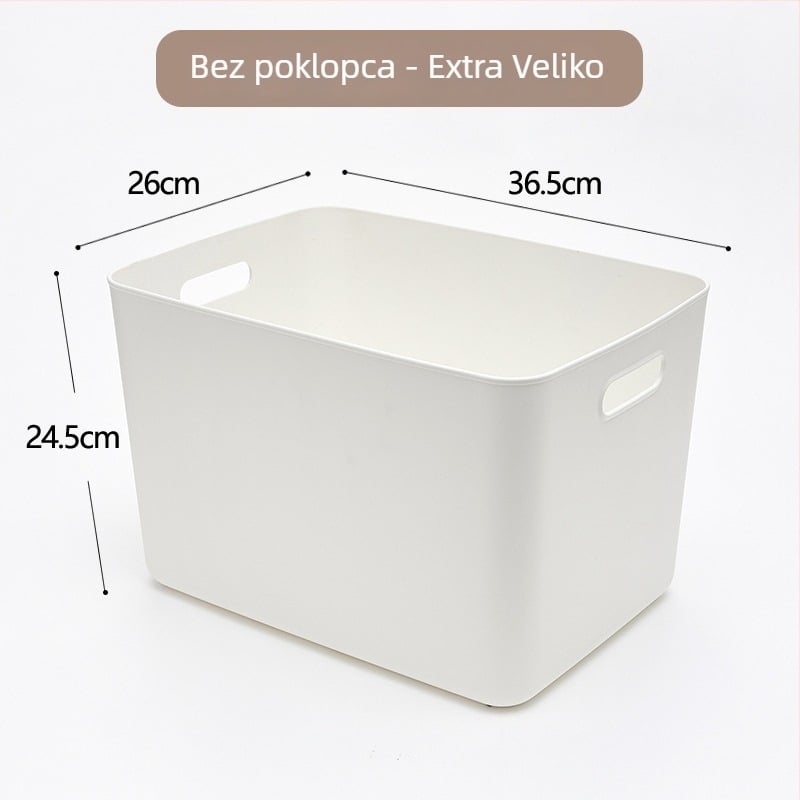 Kutija za pohranu za kućnu organizaciju | PP materijal | koš za pohranu | svestrano za različite predmete