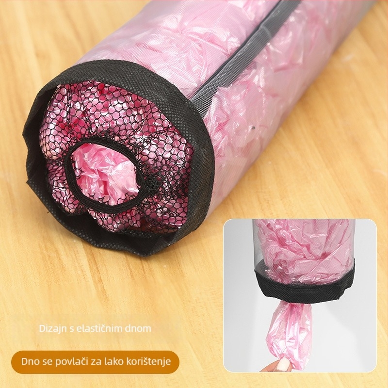 Zidni organizator vrećica za smeće od poliestera, velike kapacitete, kuhinja, višestruka uporaba