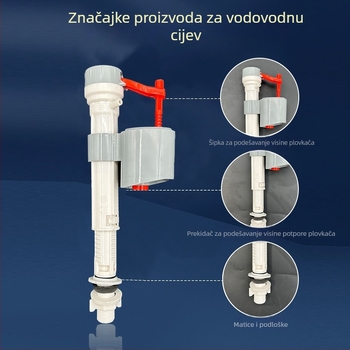 Set dijelova za vodovodnu WC – plastični, modern minimalistički stil, marka Xin shengjie, porijeklo Hebei