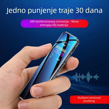 Kim Jong R11 HD zapisno pero, 8GB, 12 sati snimanja, MP3/MP4 player s redukcijom šuma