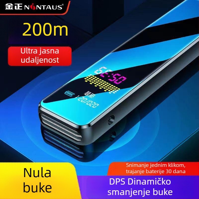 Kim Jong R11 HD zapisno pero, 8GB, 12 sati snimanja, MP3/MP4 player s redukcijom šuma