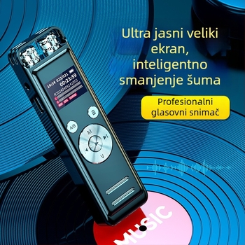 Zapisivačka olovka ZD43B — WAV format, 5700 minuta snimke, doseg 10 m, USB 2.0, kućište od cinkove legure