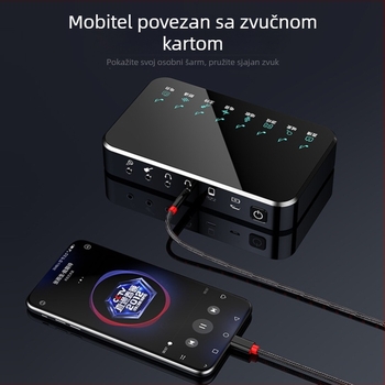 RXIX Luo 4-kanalni audio kabel 3,5 mm muško-na-muški, zlatni konektori, bakrena žica