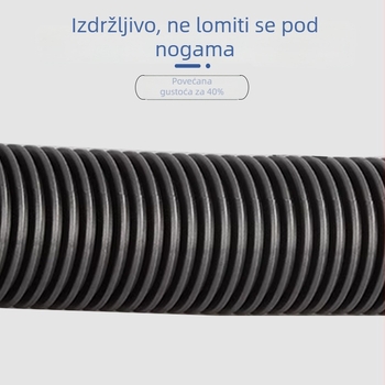 Cijev za odvod kuhinje AFL-8104 s protivtokom, nehrđajući čelik, dvostruki utor, izvučna