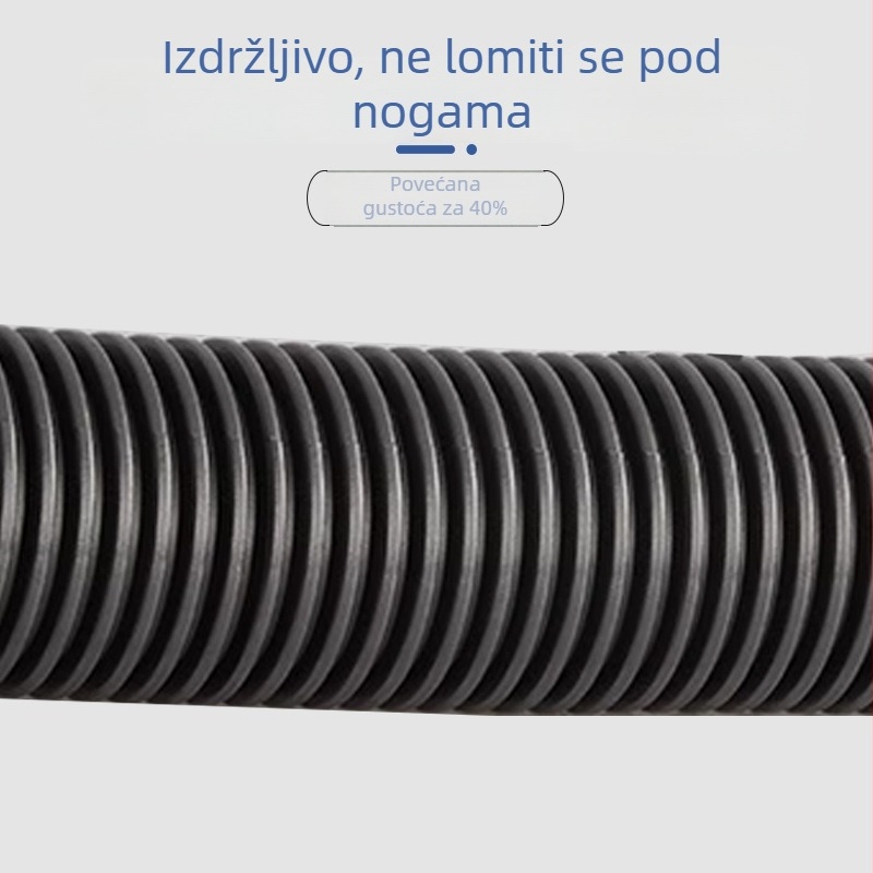 Cijev za odvod kuhinje AFL-8104 s protivtokom, nehrđajući čelik, dvostruki utor, izvučna