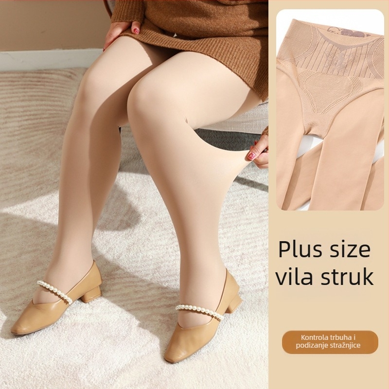 Hlačnice s visokim strukom, oblikovanje tijela, podizanje stražnjice, 50–70% elastan