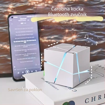 Mini Bluetooth zvučnik s reprodukcijom s kartice, 3W, Bluetooth 5.0, 100Hz-20kHz, SNR ≥70dB