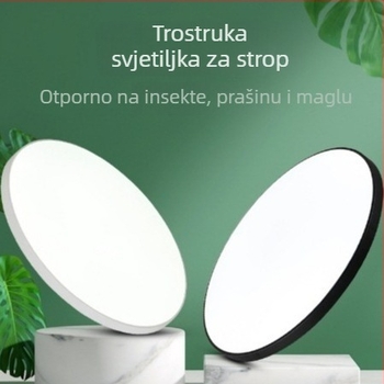 Stropna LED svjetiljka, moderni minimalistički stil, 220V, LED svjetlo, raspon pokrivenosti 5–10㎡