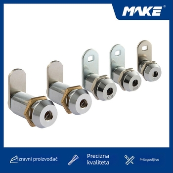 Brava za ormariće MK102BM MAKE Meike — cinkovno-bakarna legura; model MK102BM; pogodna za ormariće, teretanu i bazen; moderan, jednostavan stil