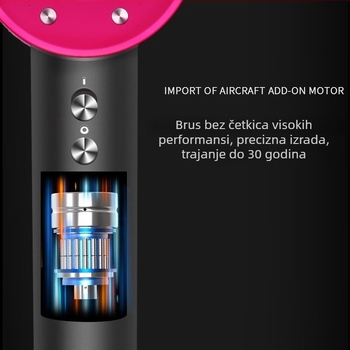 Sušilo za kosu 1400W, četkasti motor, 220V, hladan/topli zrak, negativni ioni
