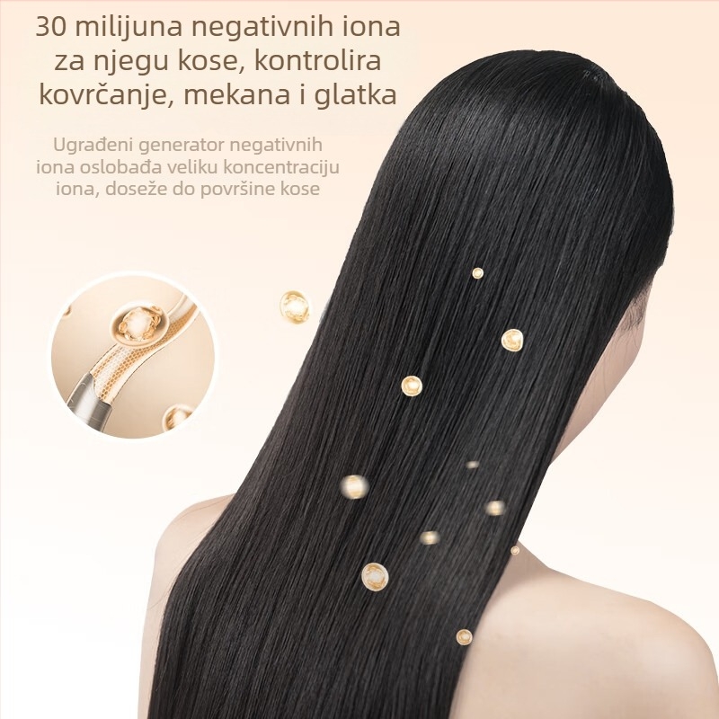 Midea FJ102 sušilo za kosu, 1800 W, DC motor, 220 V, 10.000 negativnih iona, hladan i topao zrak