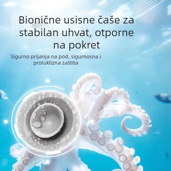 Protuklizna prostirka za kupaonu za tuš i pod toaleta, PVC kvadratnog oblika, moderni minimalistički stil