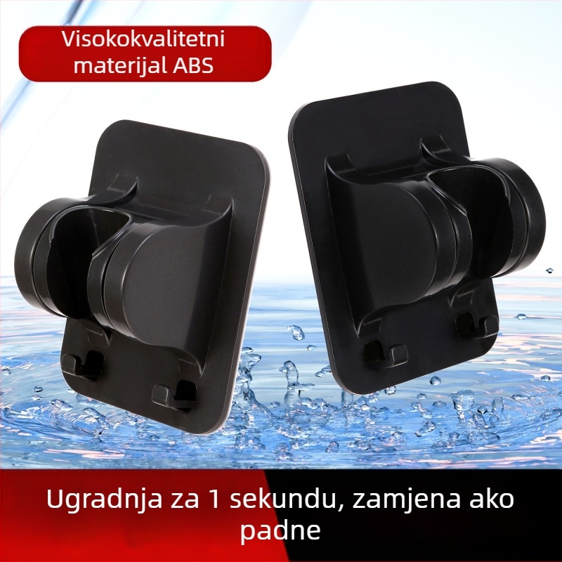 ABS držač za tuš – bez bušenja, podesiv, temperaturni raspon 0–80°C, nominalni tlak 1