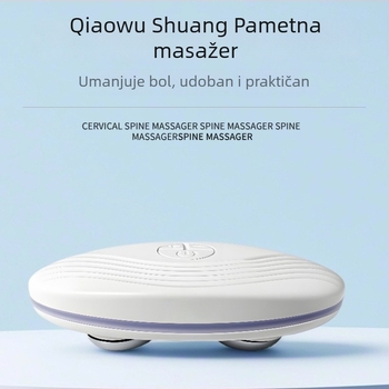 Ručni masažer za lice s mikrostrujom za podizanje očiju i lica, grijajući masažni uređaj, prijenosno, IPX-2