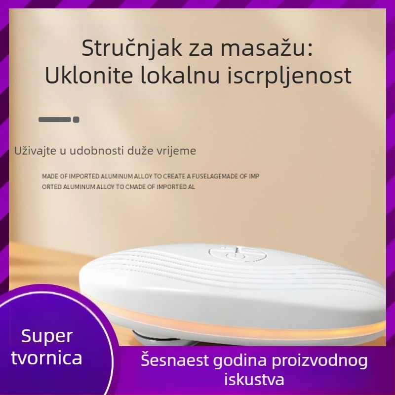 Ručni masažer za lice s mikrostrujom za podizanje očiju i lica, grijajući masažni uređaj, prijenosno, IPX-2