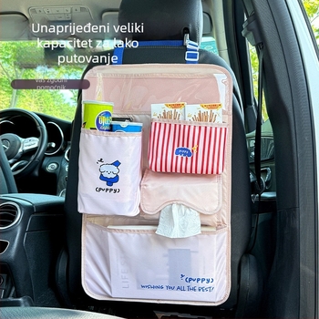 Vješena torba za pohranu za zid ili auto — Twill tkanina, model 01b1599, višenamjenska
