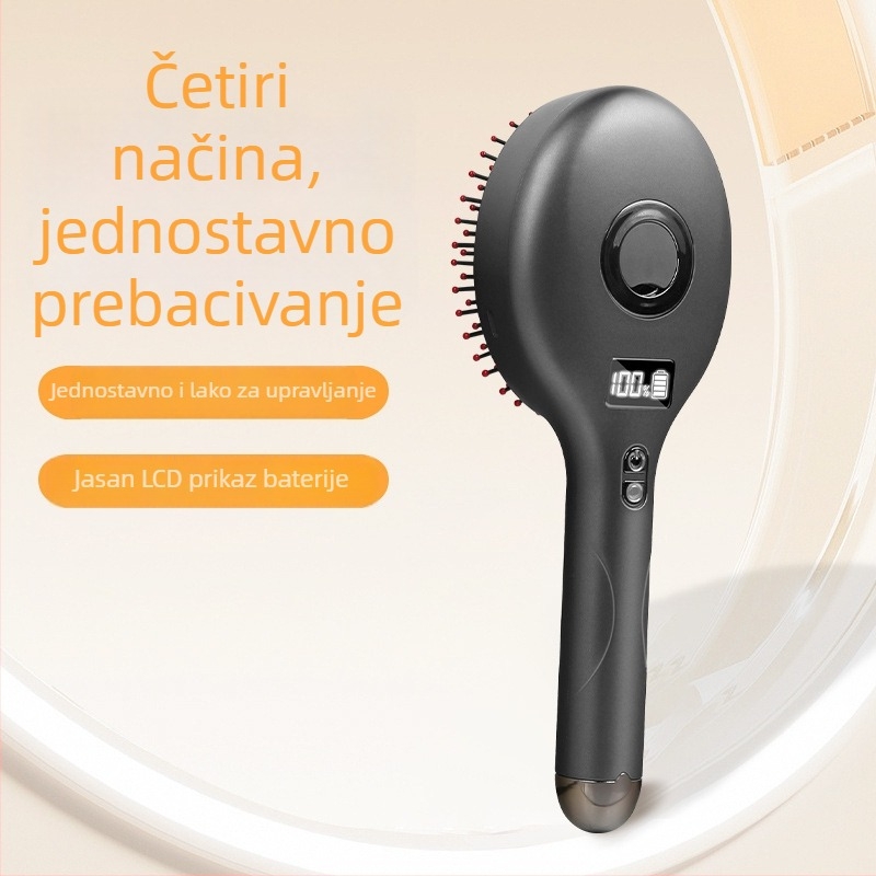 Električna četka za masažu vlasišta AA-003, 4 načina, vibrirajući uređaj za opuštanje vlasišta i poticanje korijena kose