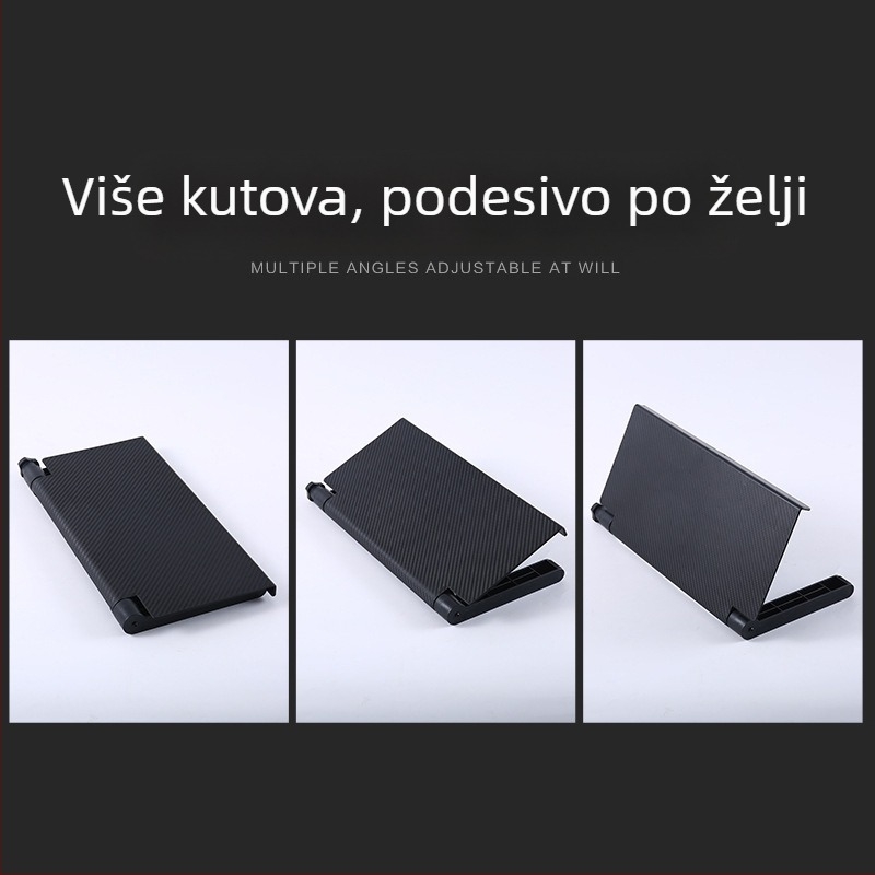 Plastični nosač monitora, 1-slojno stolno skladište, sklopiv, pomični, bez instalacije